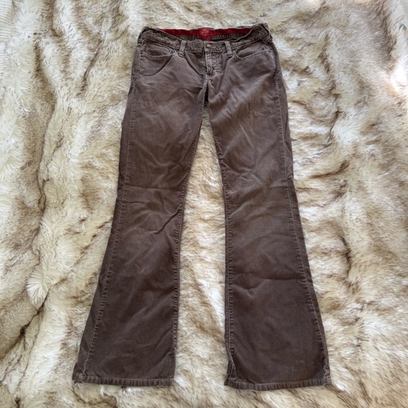 Vintage 90s Brown Corduroy Abercrombie Jeans
